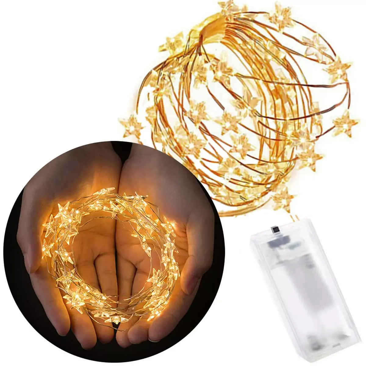 String Lights Springos CL0070 — 20 LED decorative Photo 6