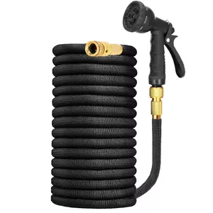 Garden hose Springos GA0117 15 m — lightweight flexible watering hose