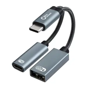 Video Cable Adapter Microconnect MC-USBC-CFAF 0.13m Male to Female