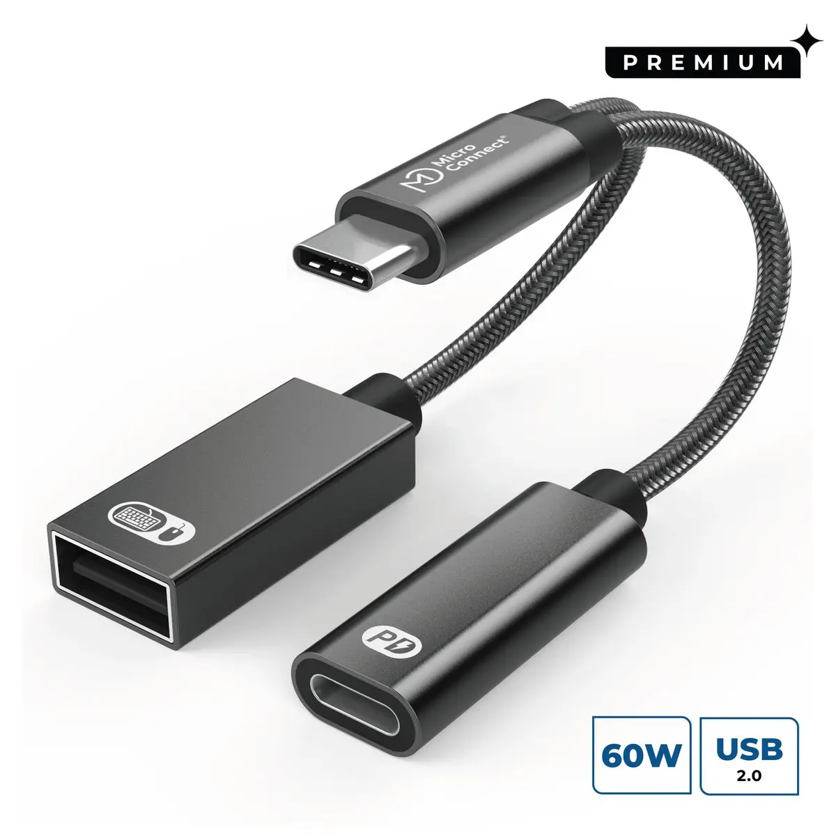 Video kabeļa adapteris MicroConnect MC-USBC-CFAF USB