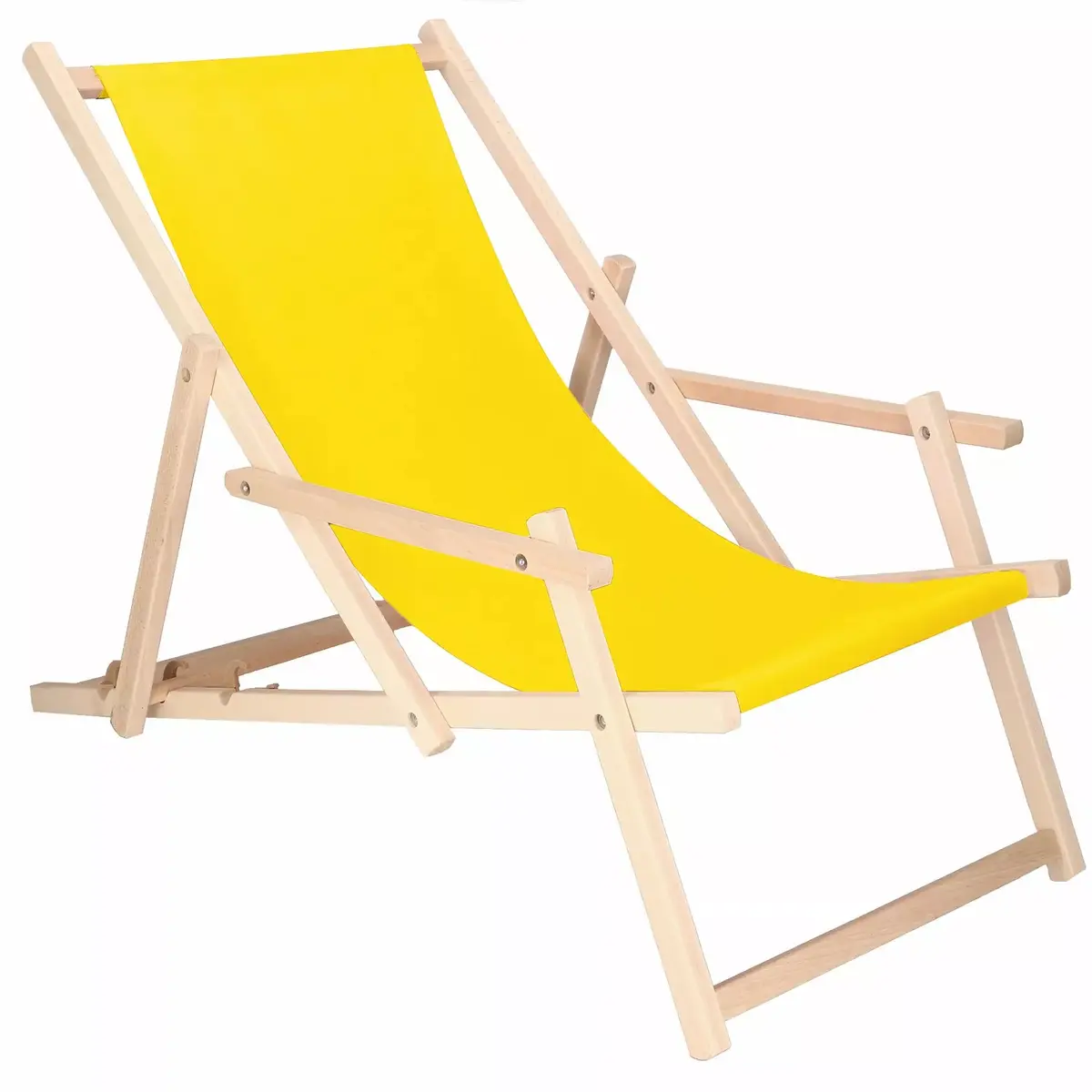 Складной стул Springos DC003 OXFORD40 желтый Photo 5