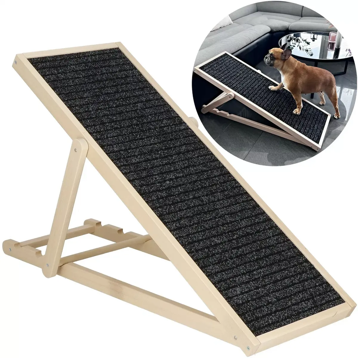 Dog ramp Springos DR0001 folding portable Photo 10