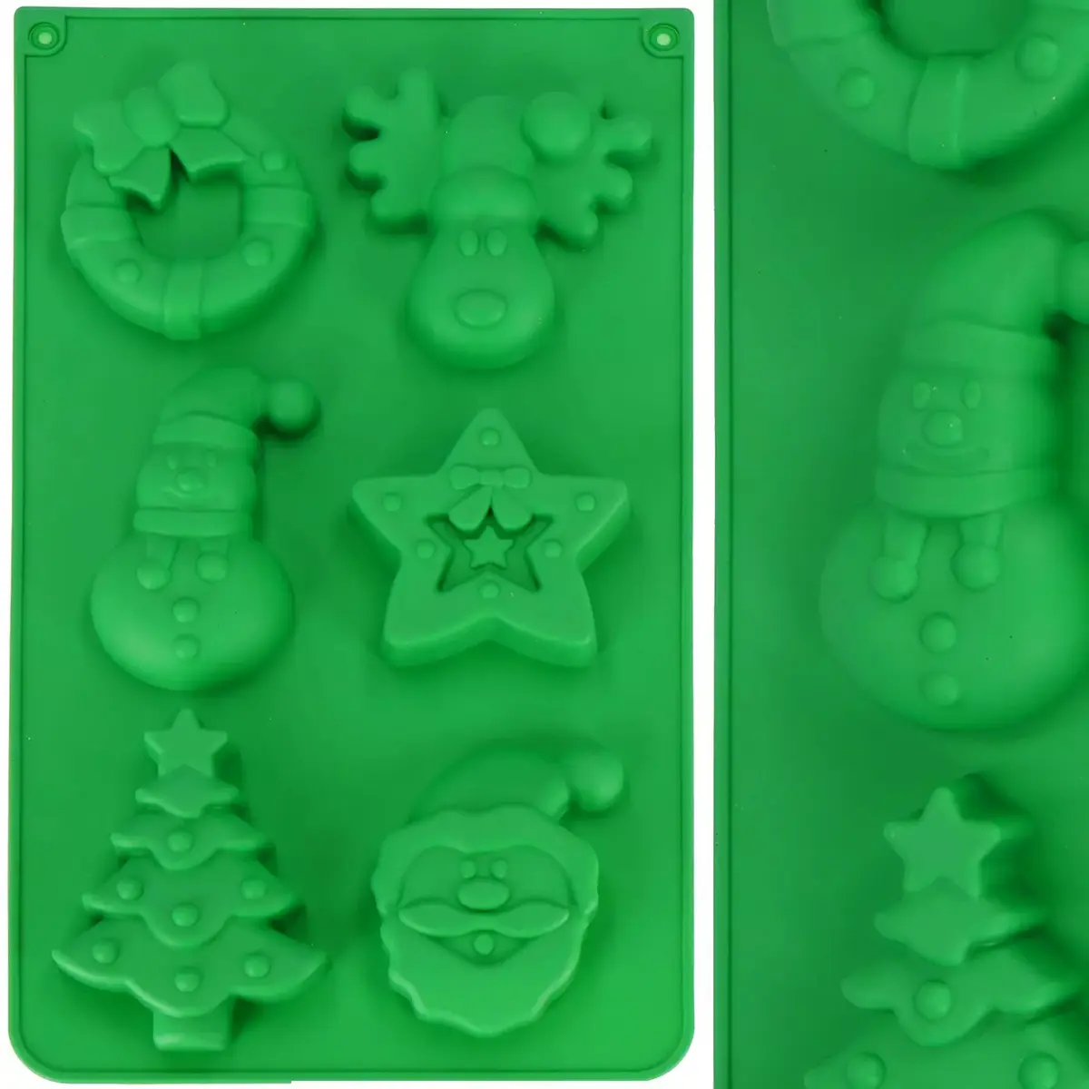 Silicone Christmas Cookie Mold Springos KI0124 Photo 5