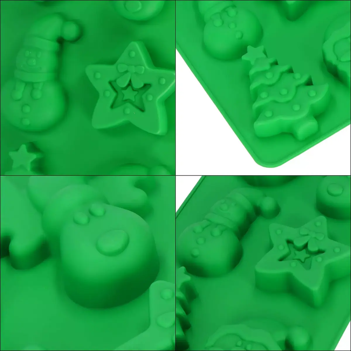 Silicone Christmas Cookie Mold Springos KI0124 Photo 8