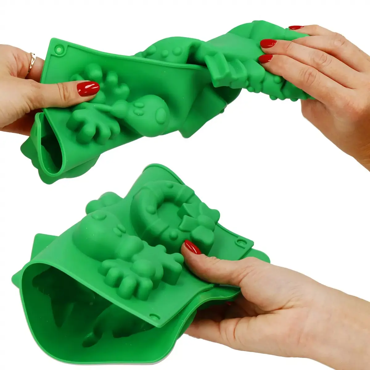 Silicone Christmas Cookie Mold Springos KI0124 Photo 9