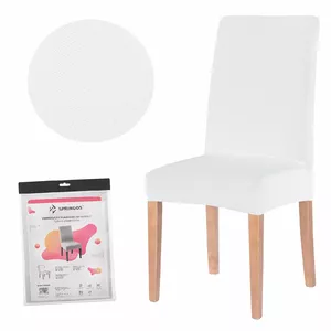 Chair cover Springos HA0006 elastic water-resistant universal fit for dining and office chairs