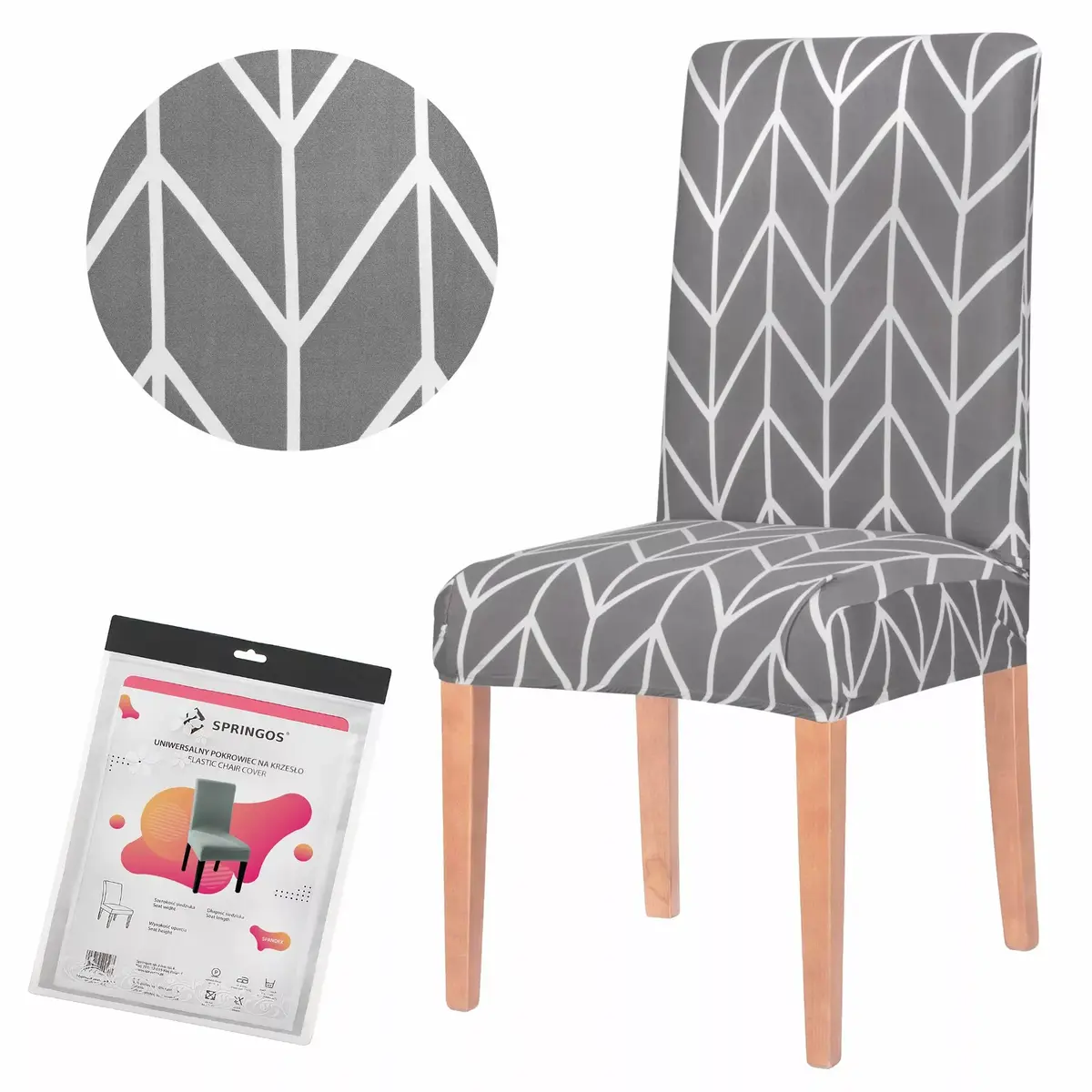 Springos HA0049 Chair Cover Photo 8