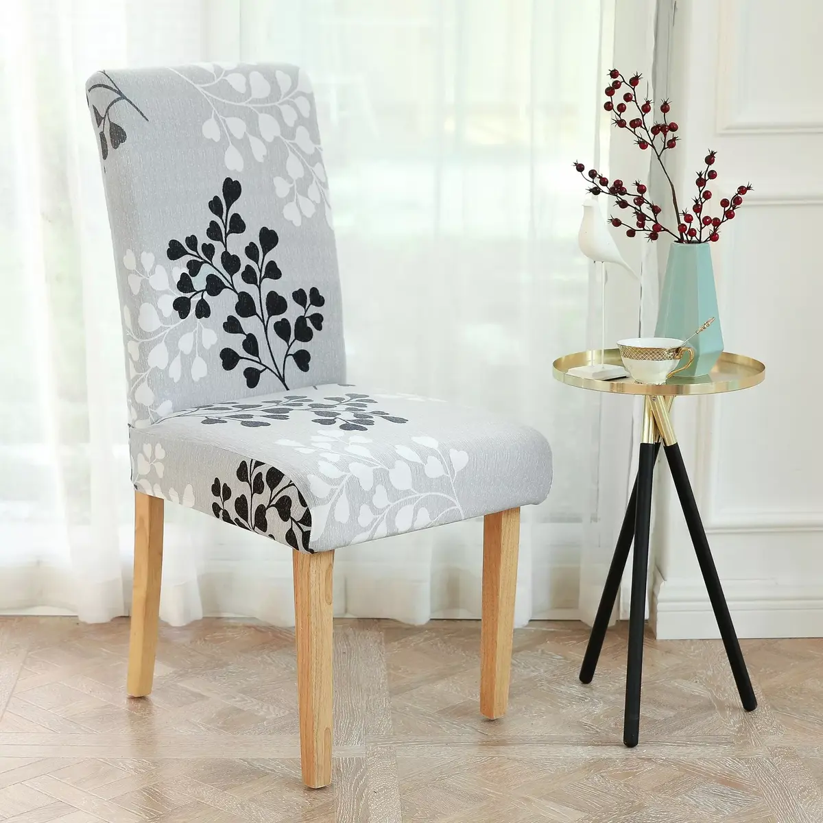 Springos HA0046 Chair Cover Photo 3