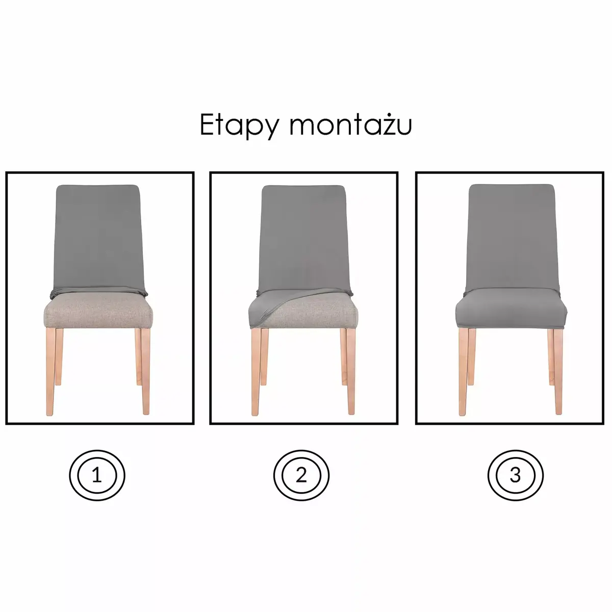 Spandex chair cover Springos HA0007 Photo 4