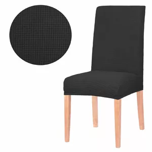 Chair cover Springos HA0051 elastic stretch fabric universal fit for dining and office chairs
