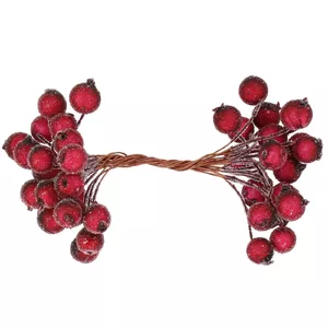 Springos CA0745 Artificial Decorative Rowan Berries Garland, 100 Pieces