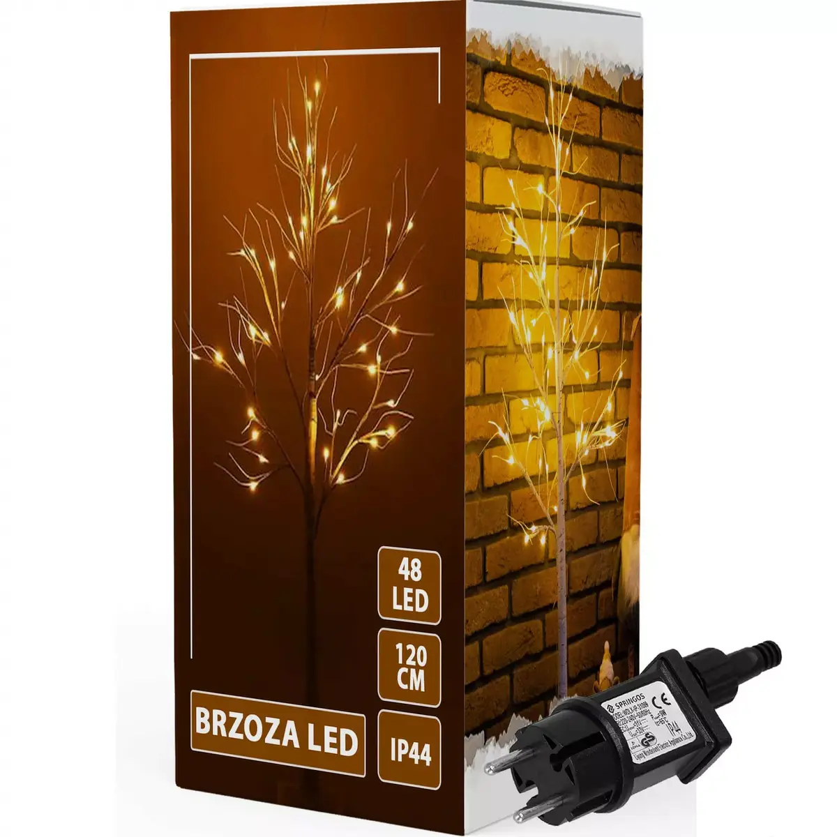 Springos CL0950 Decorative LED Tree 120 cm Photo 10