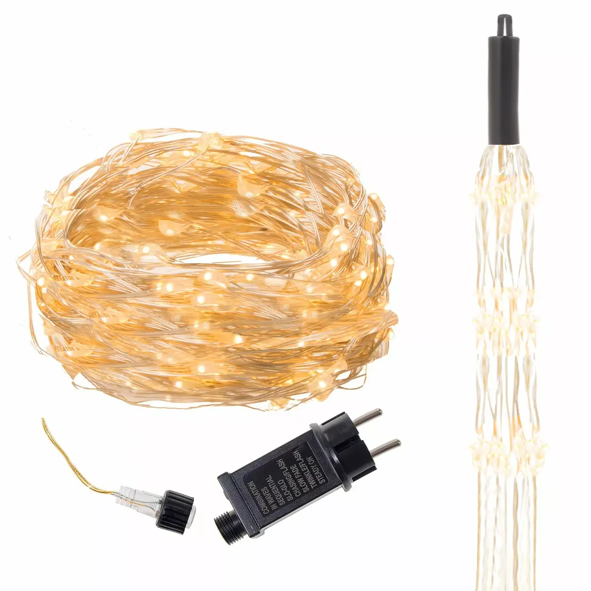 Springos CL0093 decorative string lights 300 LED 2 m Photo 8