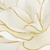 Springos CA1237 Artificial Flower Branch White-Gold Photo 9