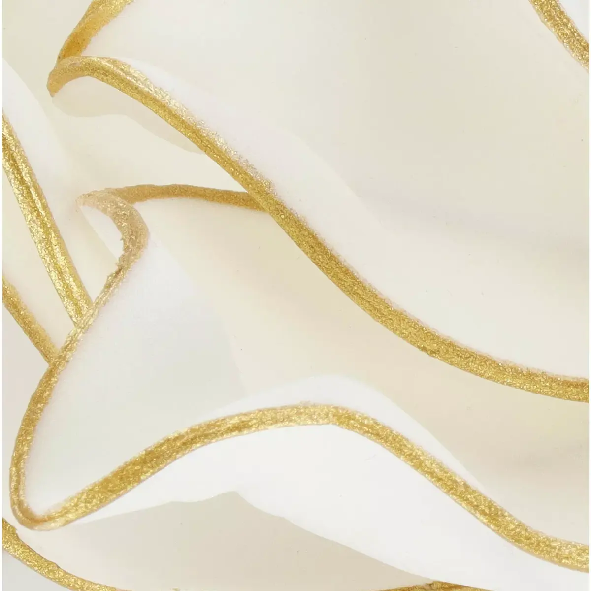 Springos CA1237 Artificial Flower Branch White-Gold Photo 10