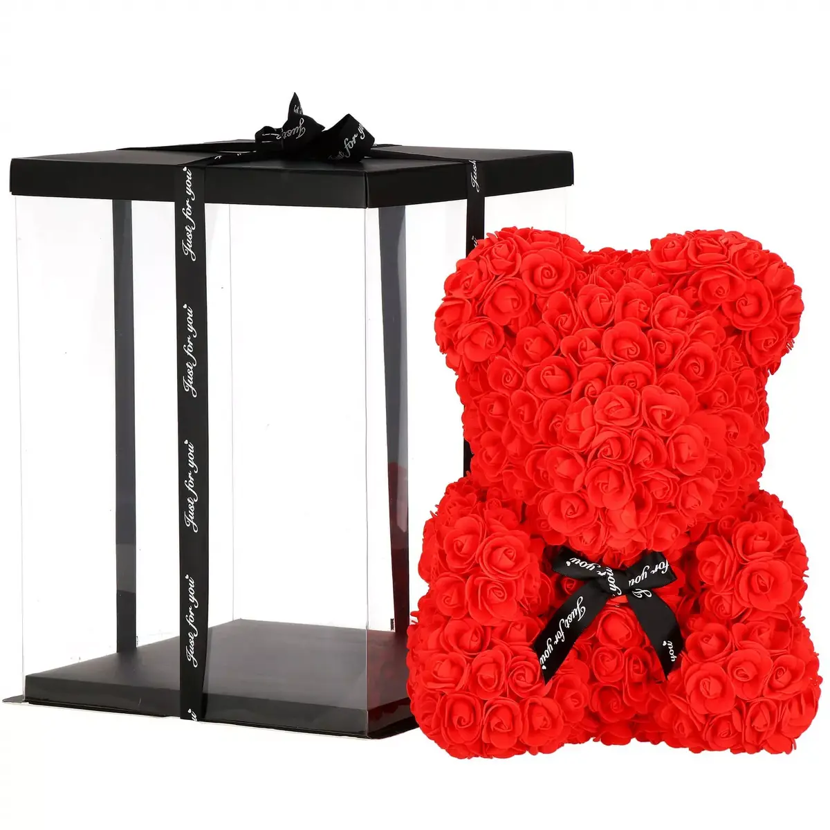 Decorative floral bear Springos HA7224 Photo 5