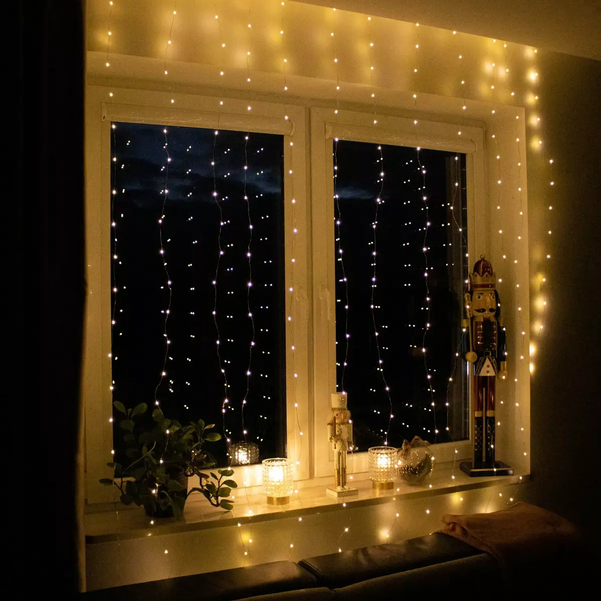 Springos CL0183 LED aizkari — 300 LED Photo 2