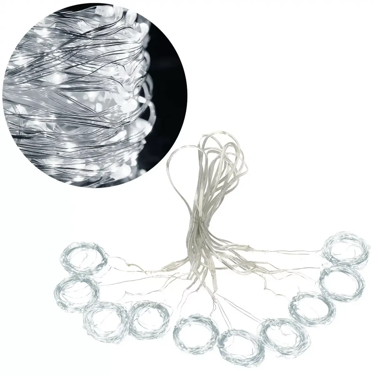 Gaismas aizkars Springos CL0184 — 300 LED Photo 9