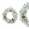 Springos CA1023 Christmas Wreath 22 cm Photo 2