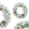 Springos CA1023 Christmas Wreath 22 cm Photo 4