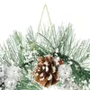 Springos CA1023 Christmas Wreath 22 cm Photo 8
