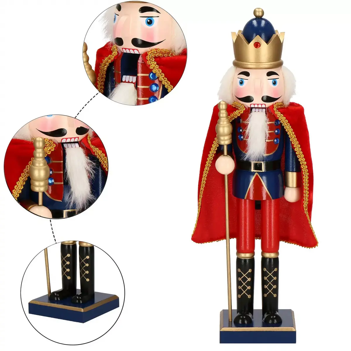 Декоративная фигурка Щелкунчик Springos CA0912 38 см Photo 9