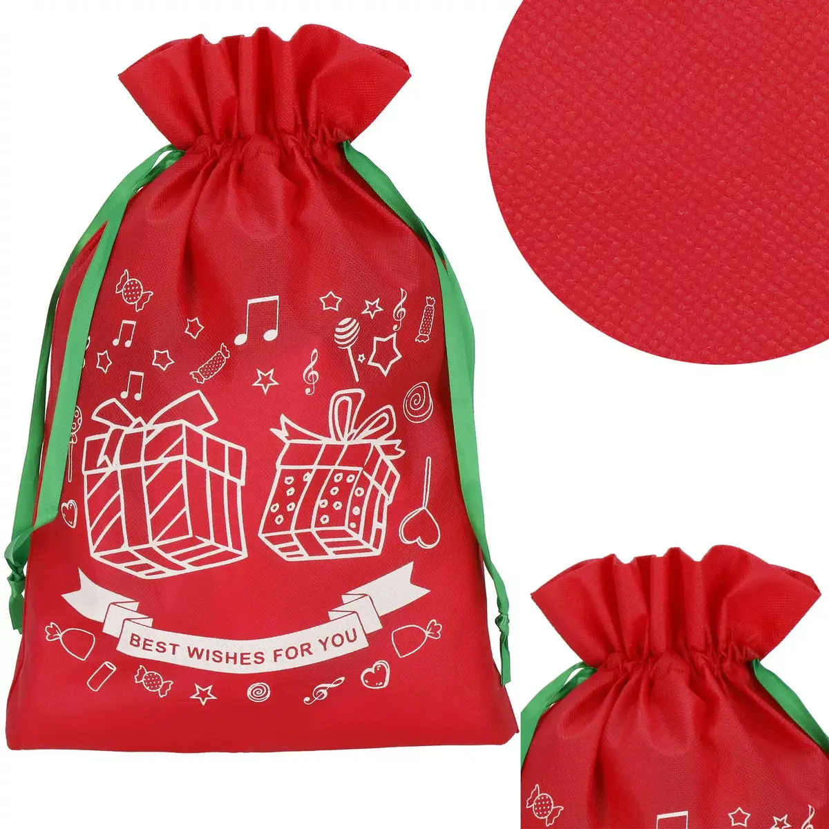 Springos CA1319 Reusable Eco-Friendly Gift Bag Photo 3