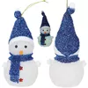 Новогоднее украшение Снеговик Springos 11 см Photo 3