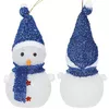 Новогоднее украшение Снеговик Springos 11 см Photo 4