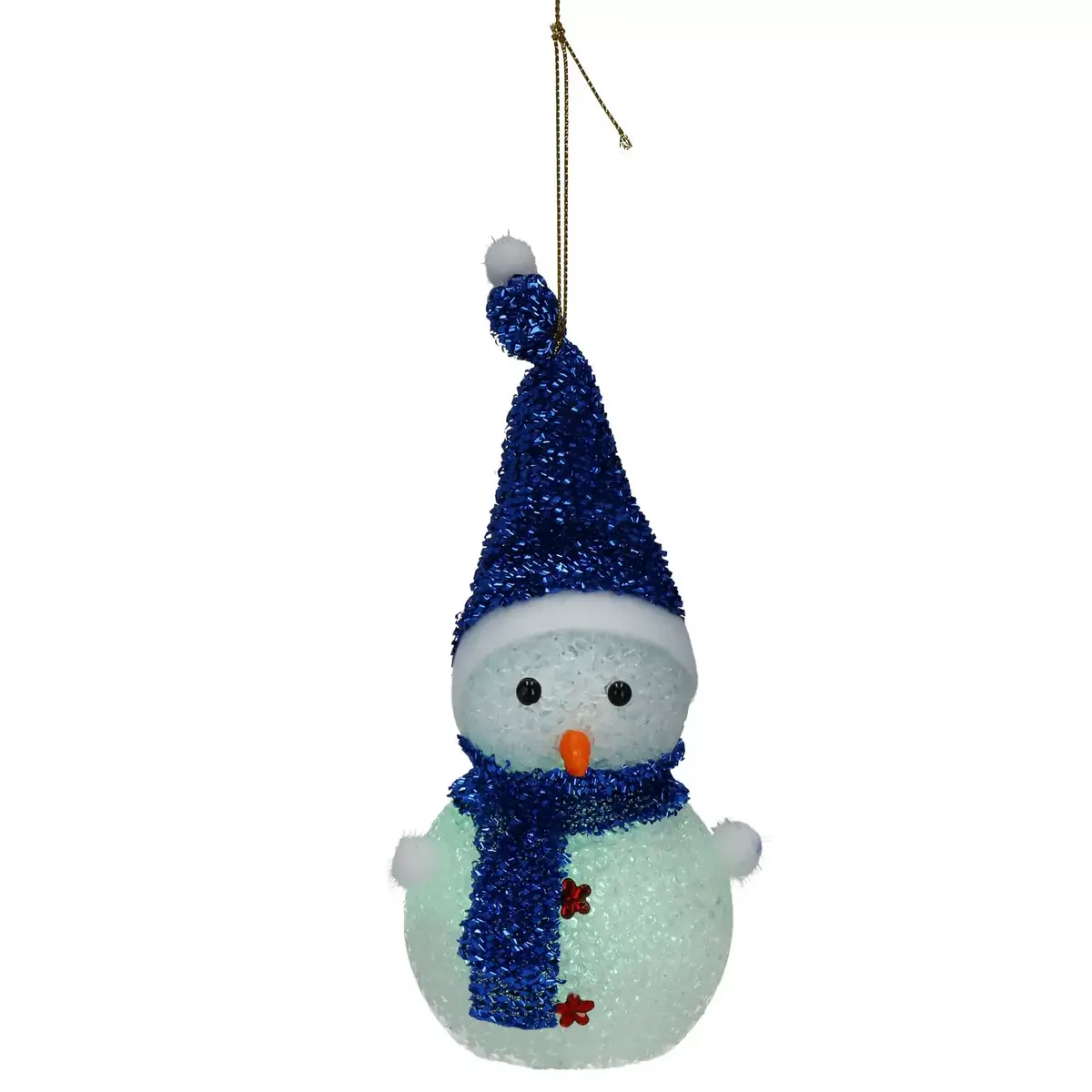 Новогоднее украшение Снеговик Springos 11 см Photo 10