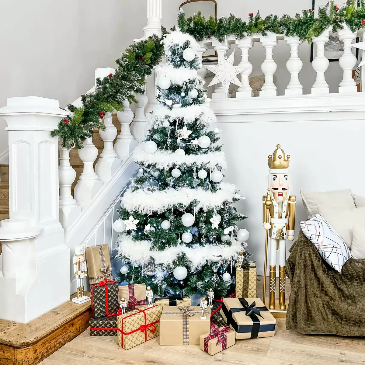 Springos CT0077 Diamond Pine Artificial Christmas Tree 180 cm Photo 5
