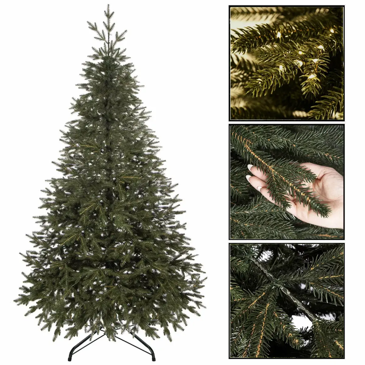 Springos CT0150 Artificial Christmas Tree 220 cm Photo 7