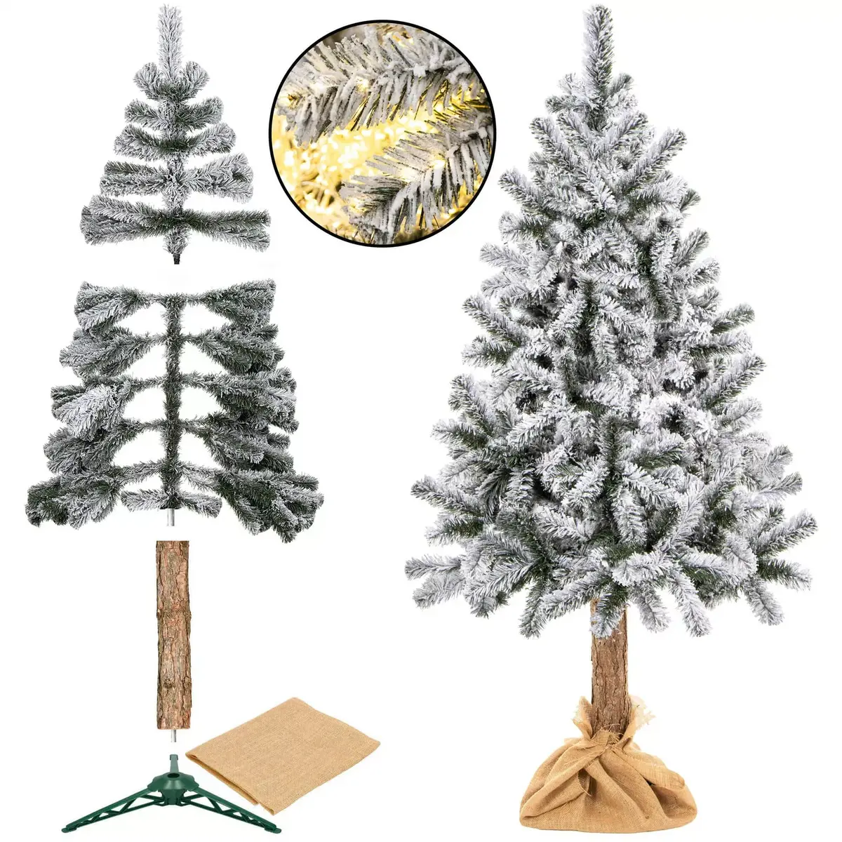 Springos CT0139 Artificial Christmas Tree 220 cm Photo 10