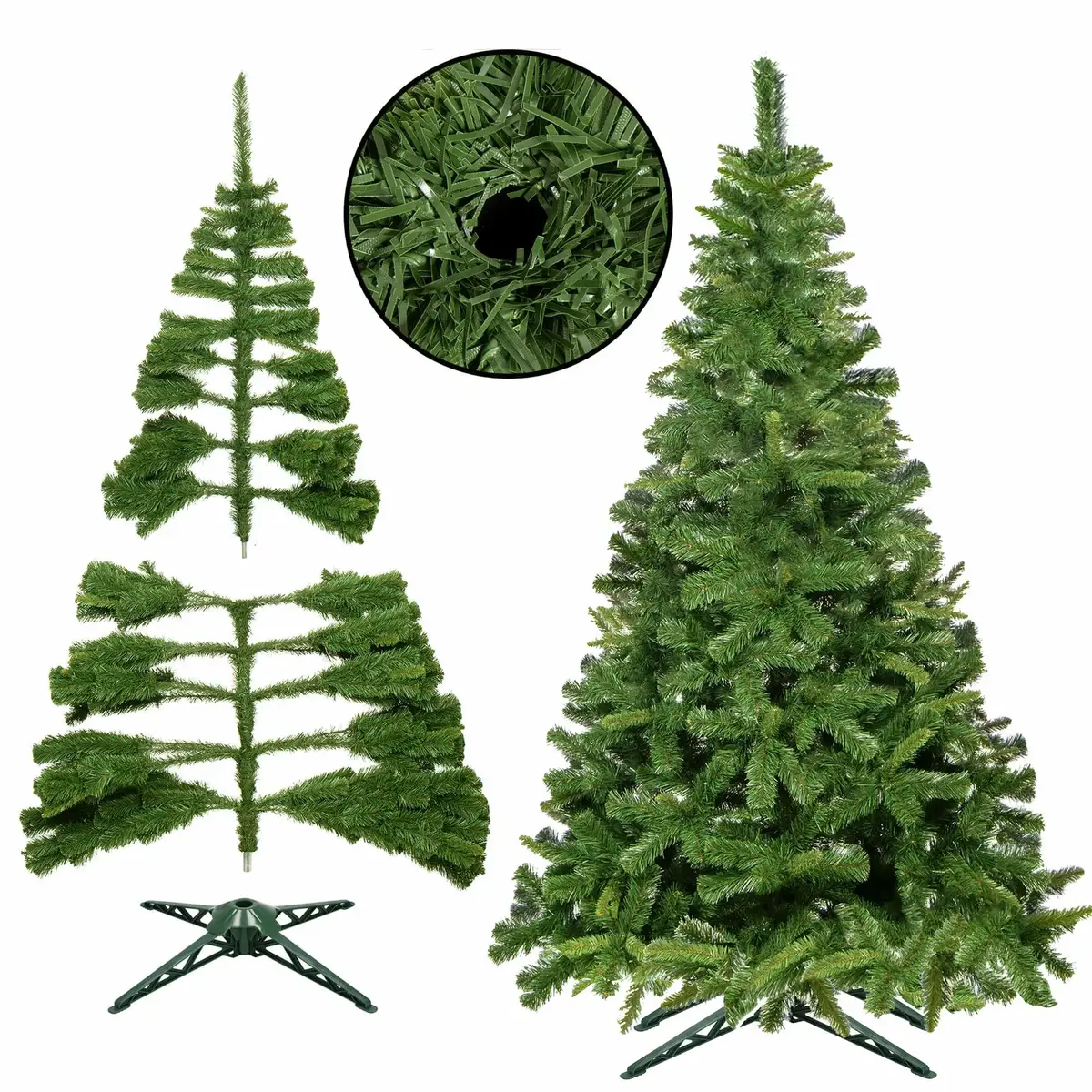 Springos CT0133 artificial Christmas tree 220 cm Photo 3