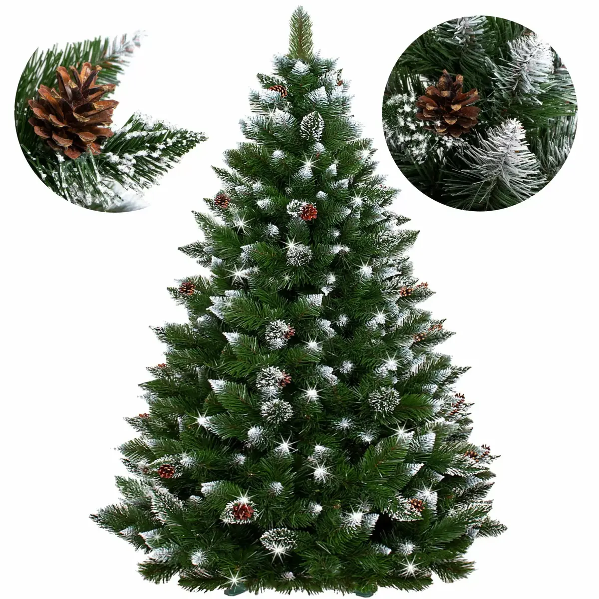 Artificial Christmas tree Springos CT0117 200 cm Photo 9