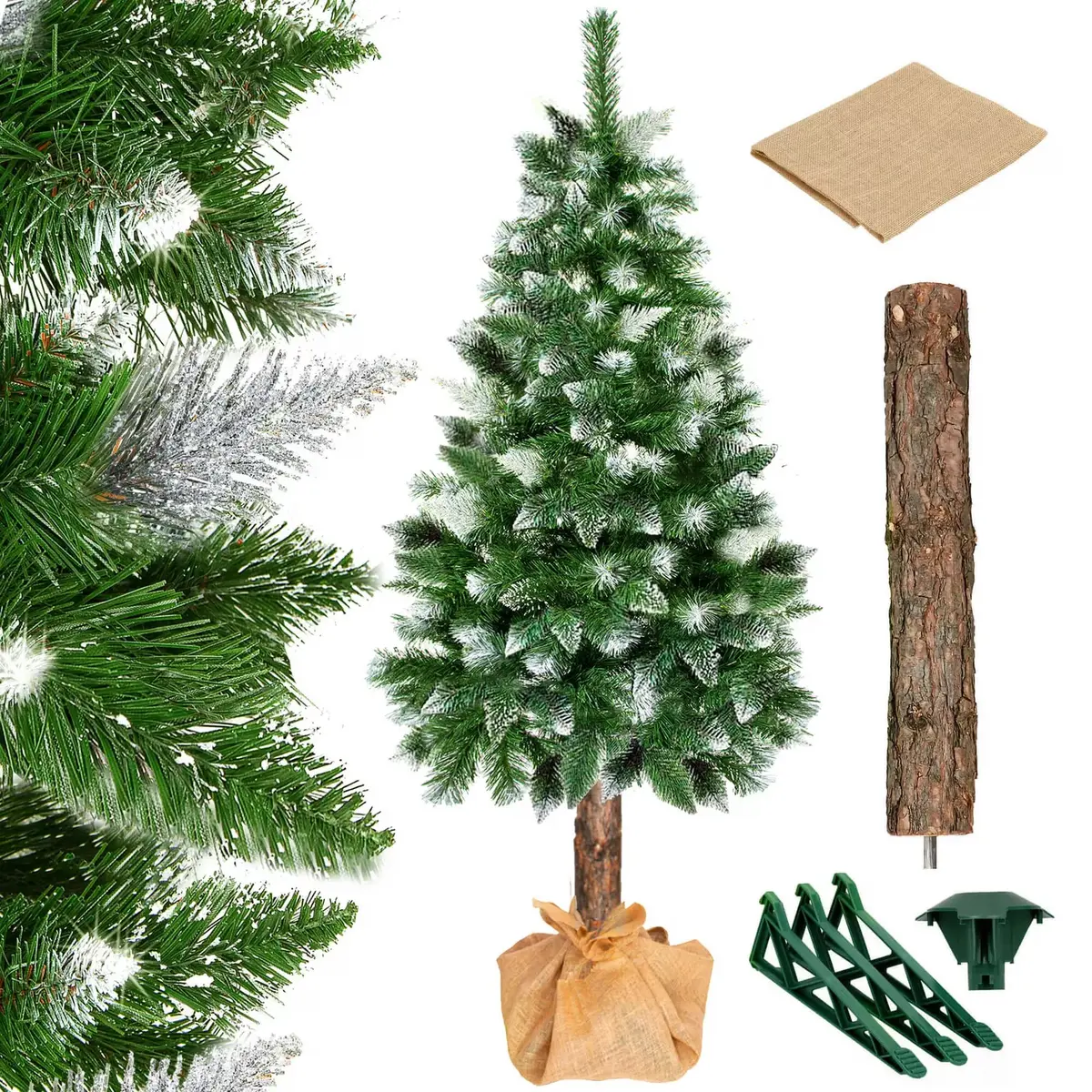 Springos CT0110 Artificial Diamond Christmas Tree 160 cm Photo 7