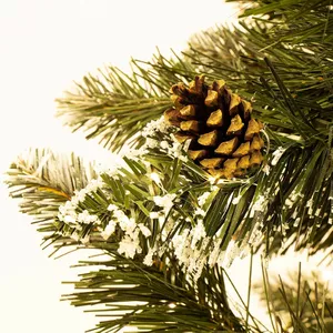 Artificial Christmas tree Springos CT0079 250 cm height, PVC branches, indoor seasonal decoration