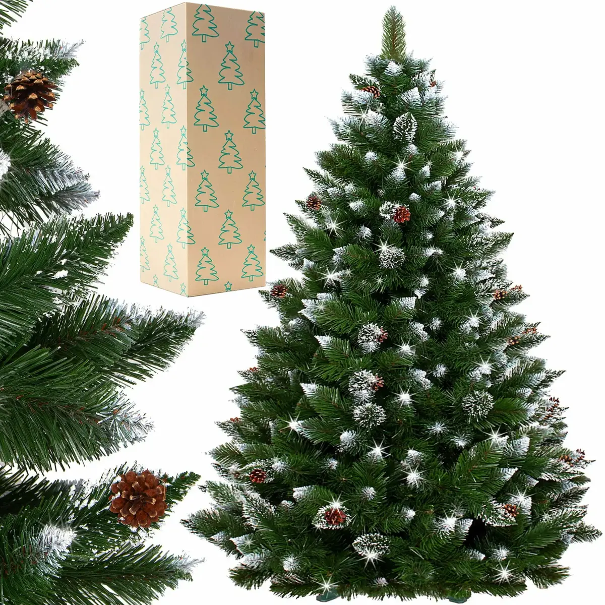 Artificial Christmas tree Springos CT0079 250 cm Photo 8