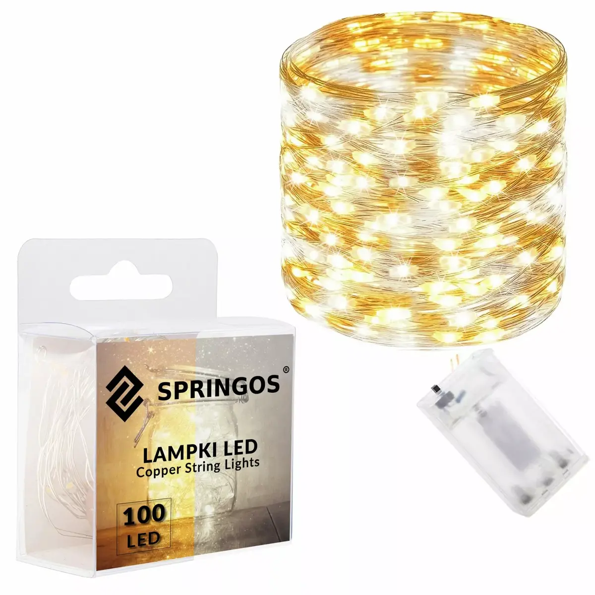 LED virtene Springos CL0024 — 100 LED Photo 9