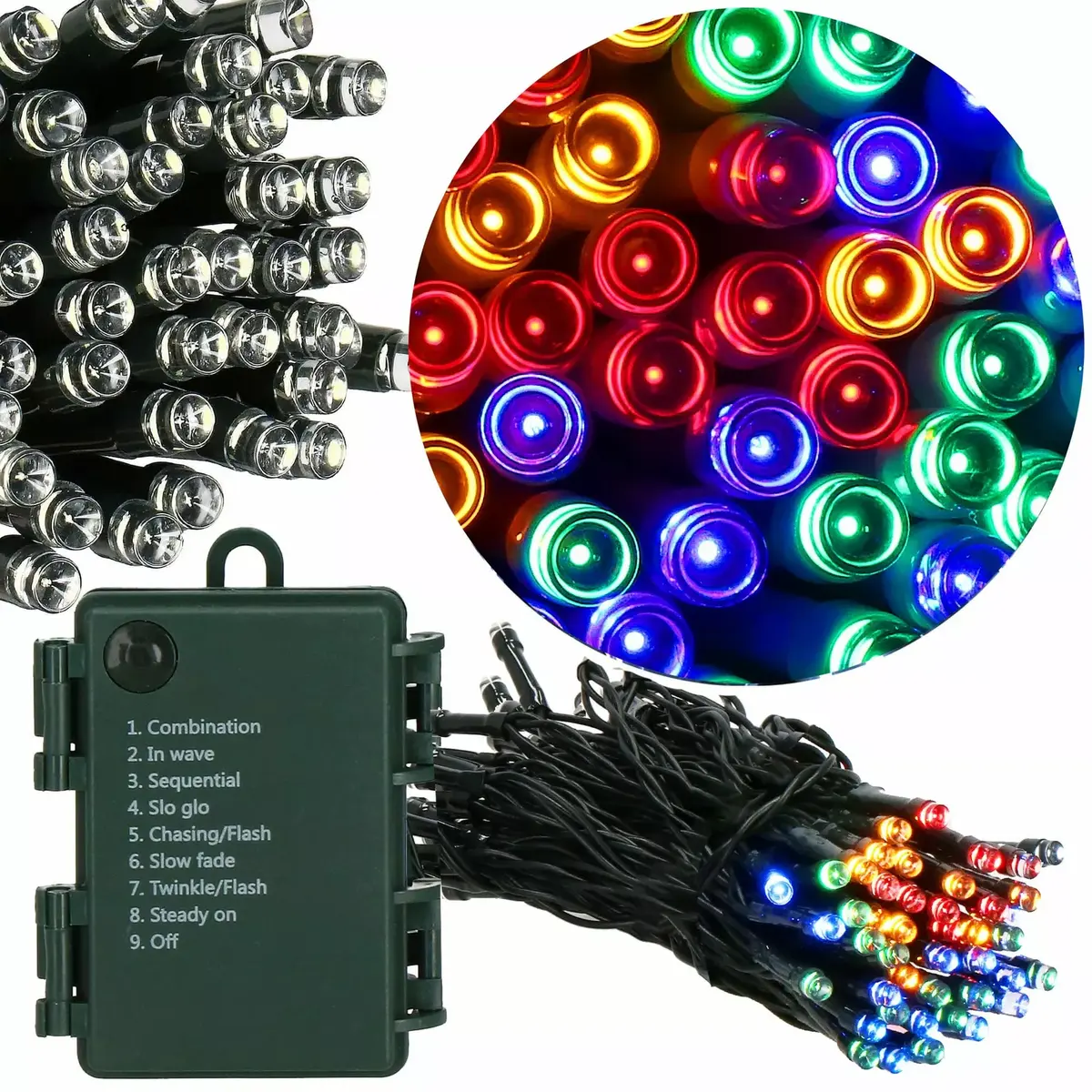 LED батарейная гирлянда Springos CL4032 Photo 8