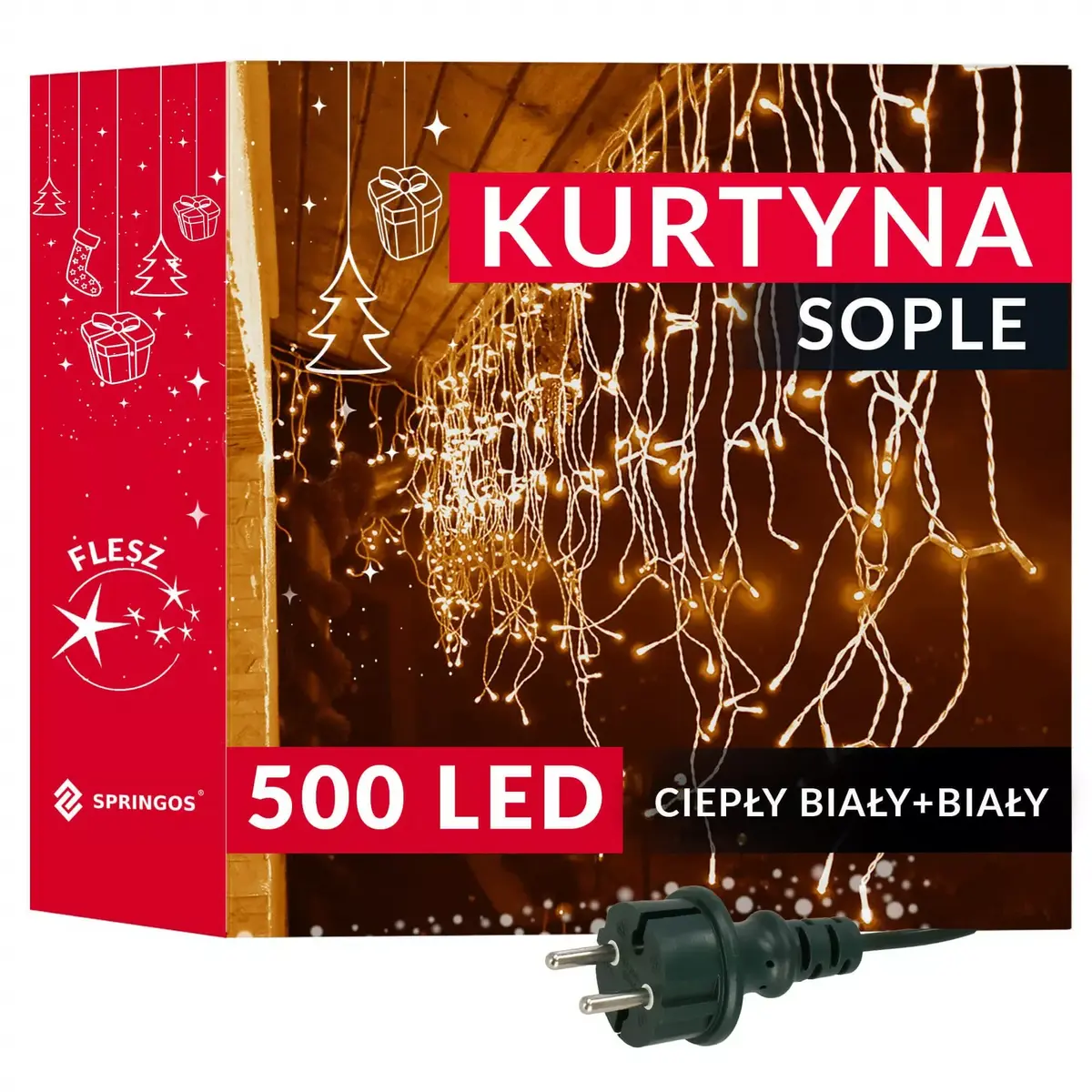 String lights Springos CL4039 — 500 LEDs Photo 8