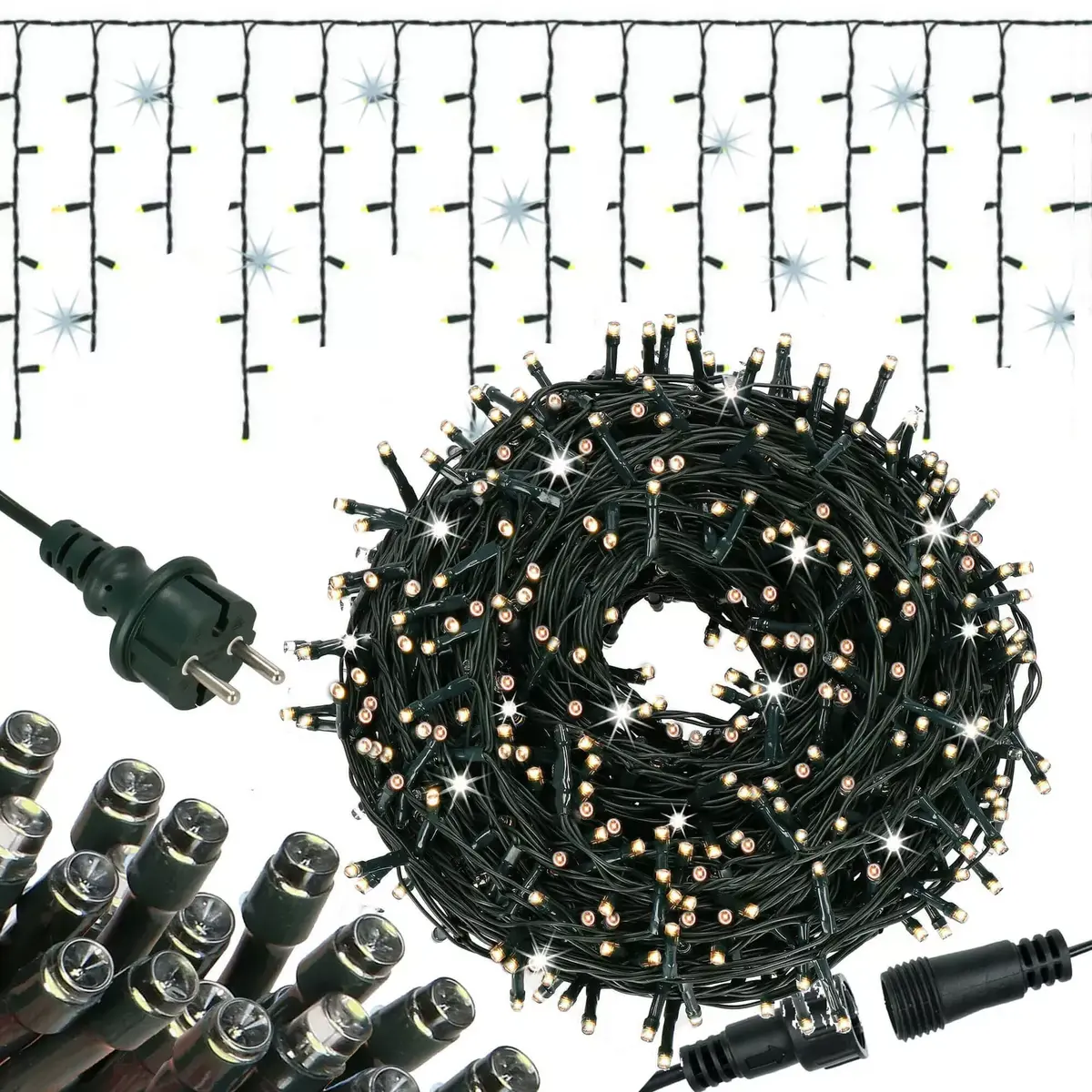 String lights Springos CL4039 — 500 LEDs Photo 9