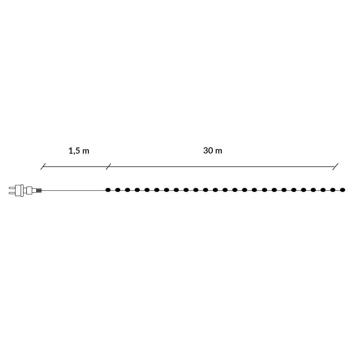 LED gaismas šļūtene Springos CL1208 —