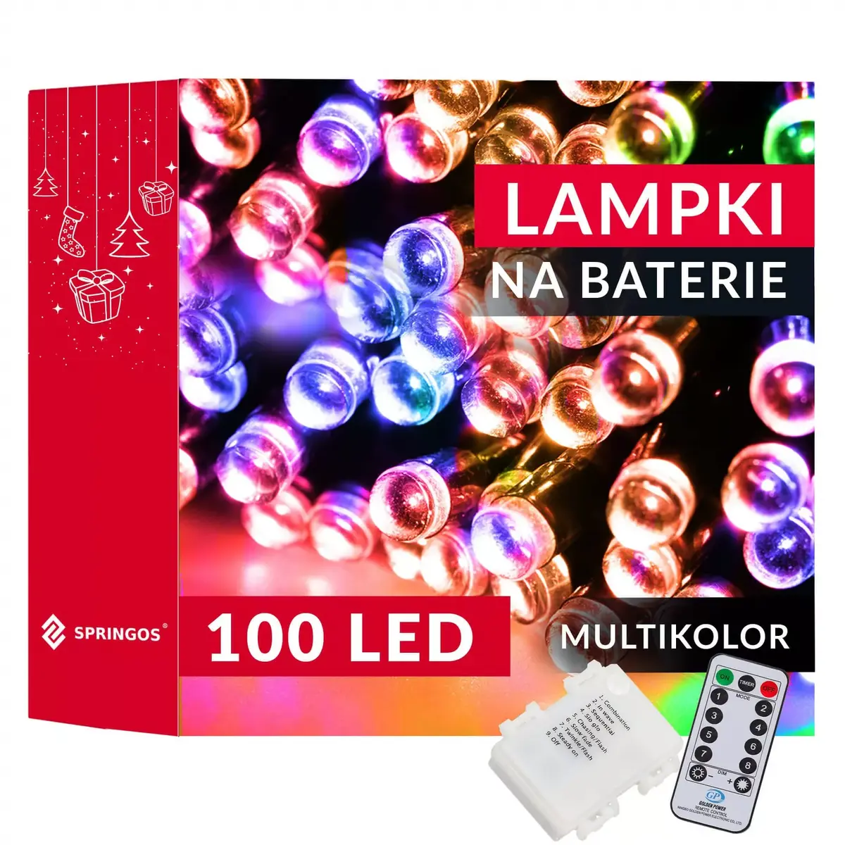 Светодиодная гирлянда Springos CL4036 Photo 2
