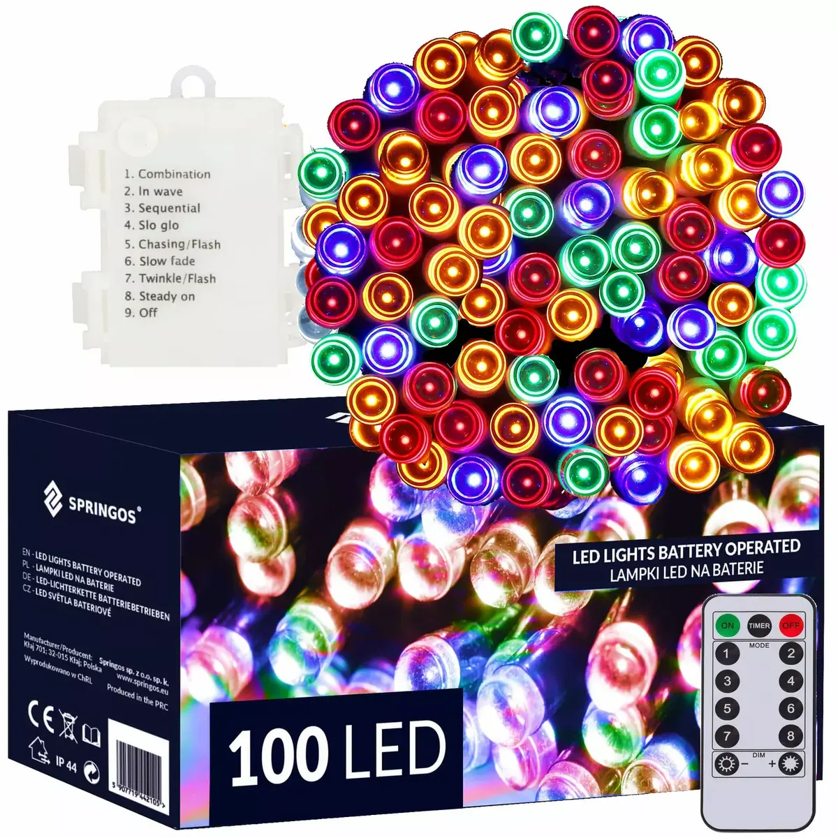 Светодиодная гирлянда Springos CL4036 Photo 10