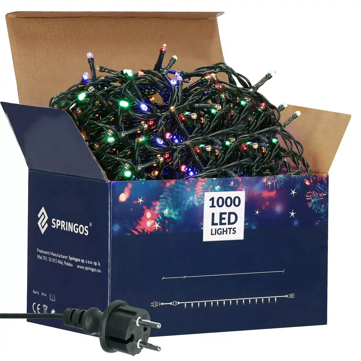 Гирлянда Springos CL1007 1000 LED Photo 8