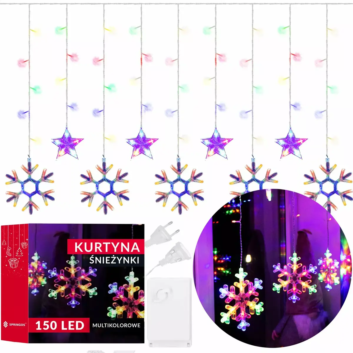 LED virtene Springos CL4137 — 150 LED Photo 10