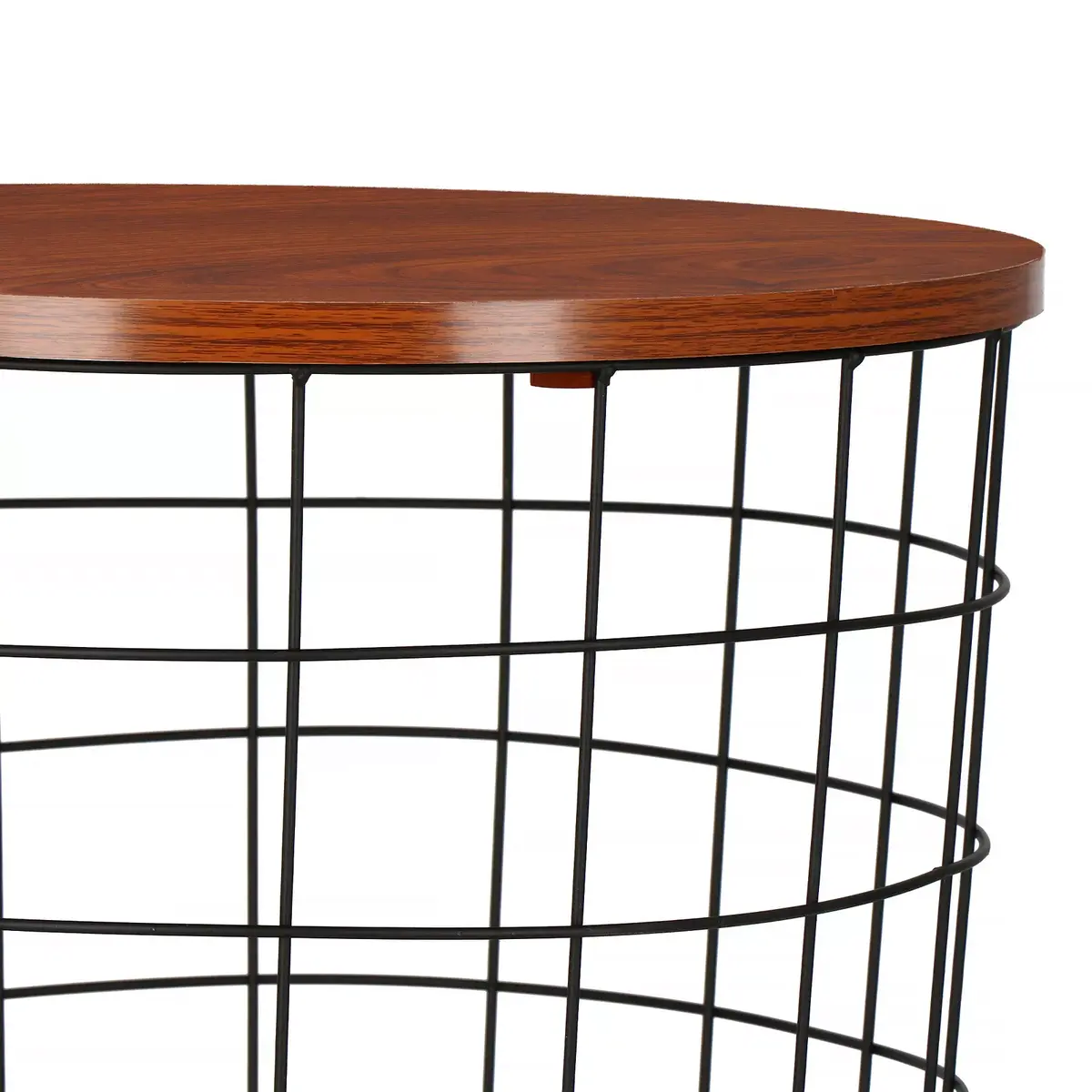Springos CT0036 Coffee Table with Wooden Top Photo 3