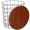 Springos CT0036 Coffee Table with Wooden Top Photo 4