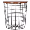 Springos CT0036 Coffee Table with Wooden Top Photo 6